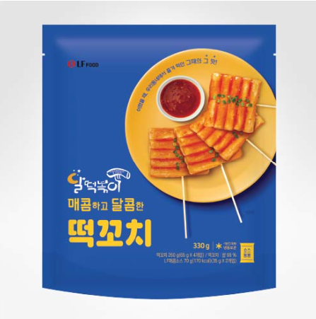 (LF) 매콤달콤 떡꼬치 330G