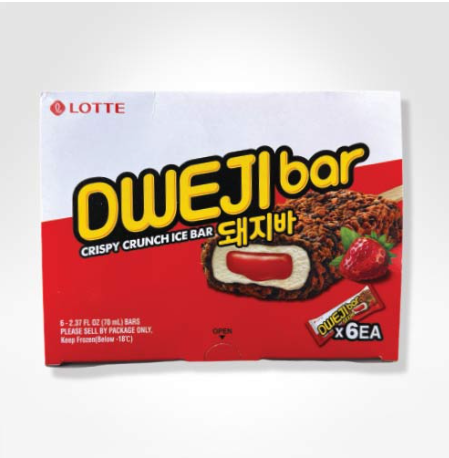 (롯데삼강) 돼지바 멀티 70ML*6