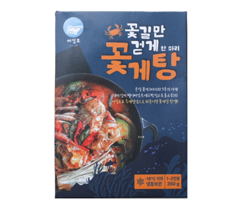 어성호) 한마리 꽃게탕 350G - 국내산 꽃게