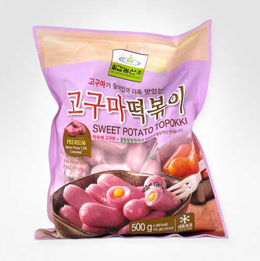 Chilkab Sweet Potato Tteokbokki Rice Cake 500g