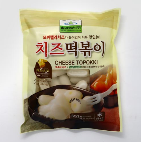 Chilkab Cheese Tteokbokki Rice Cake 500g