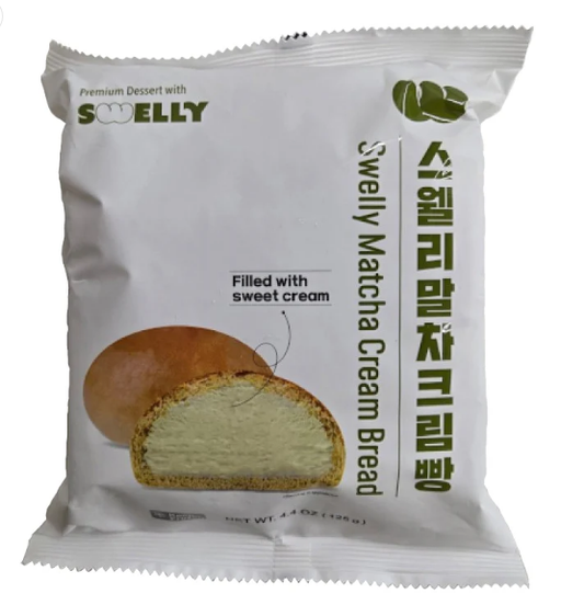 Swelly Matcha Cream Bread 125g